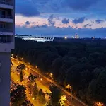 Widokowa 13-stka Z Widokiem Na Stadion Slaski I Park Slaski, 13 Pietro, Parking Podziemny Free Apartamento Katowice