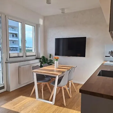 Widokowa 13-stka Z Widokiem Na Stadion Slaski I Park Slaski, 13 Pietro, Parking Podziemny Free Apartment