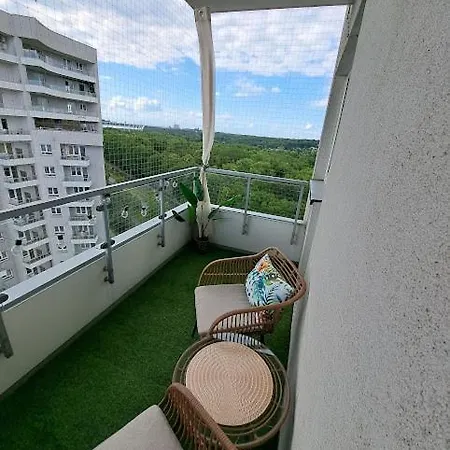 Apartment Widokowa 13-stka Z Widokiem Na Stadion Slaski I Park Slaski, 13 Pietro, Parking Podziemny Free *