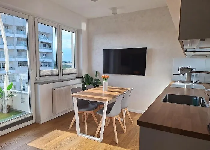 Widokowa 13-stka Z Widokiem Na Stadion Slaski I Park Slaski, 13 Pietro, Parking Podziemny Free Appartement