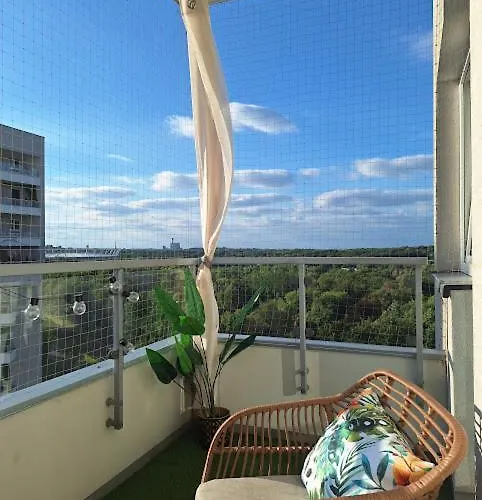 Widokowa 13-stka Z Widokiem Na Stadion Slaski I Park Slaski, 13 Pietro, Parking Podziemny Free Appartement