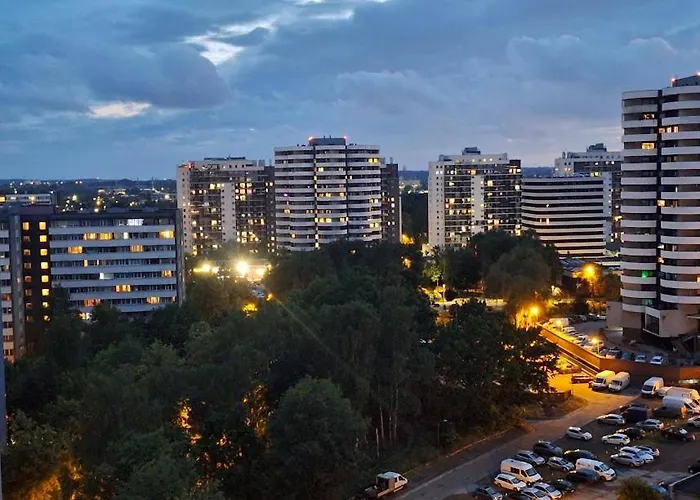 Appartement Widokowa 13-stka Z Widokiem Na Stadion Slaski I Park Slaski, 13 Pietro, Parking Podziemny Free Katowice