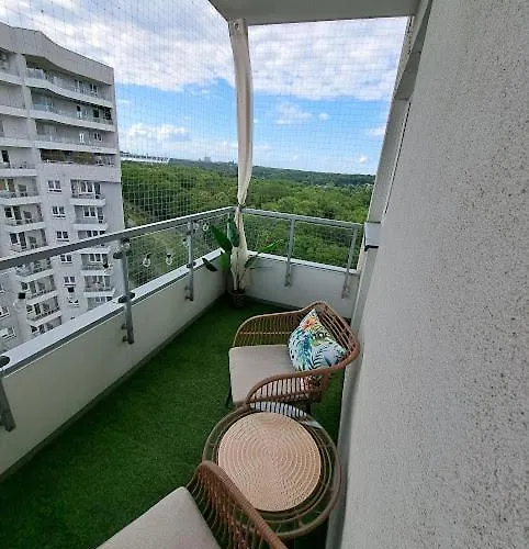 Διαμέρισμα Widokowa 13-stka Z Widokiem Na Stadion Slaski I Park Slaski, 13 Pietro, Parking Podziemny Free *