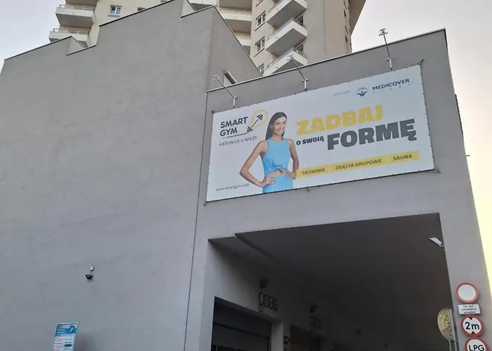 Widokowa 13-stka Z Widokiem Na Stadion Slaski I Park Slaski, 13 Pietro, Parking Podziemny Free * Κατοβίτσε