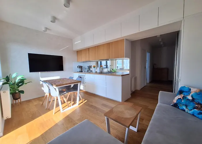 Widokowa 13-stka Z Widokiem Na Stadion Slaski I Park Slaski, 13 Pietro, Parking Podziemny Free Appartement *