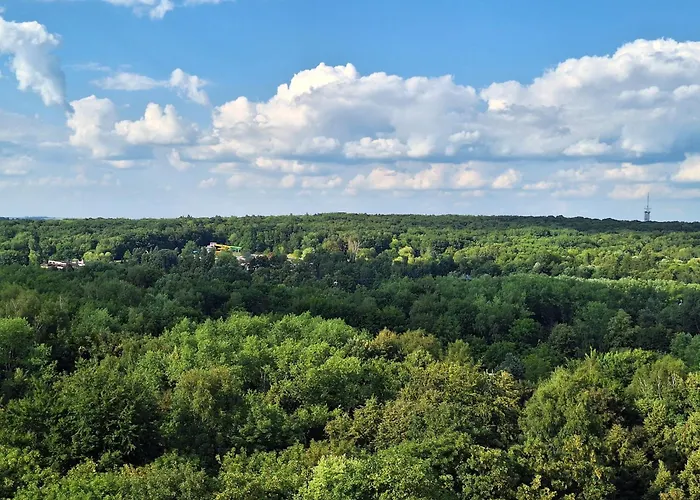Widokowa 13-stka Z Widokiem Na Stadion Slaski I Park Slaski, 13 Pietro, Parking Podziemny Free